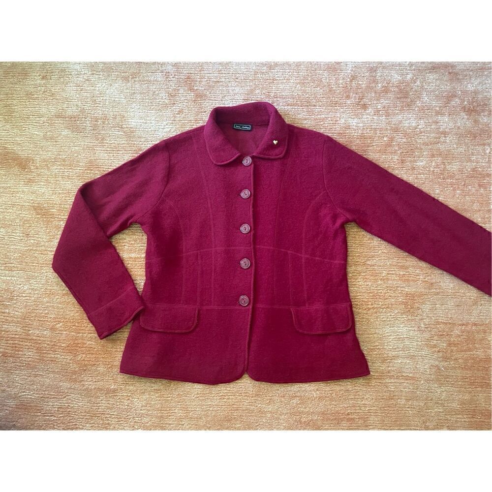 Jane Ashley Wool Blend Jacket  L